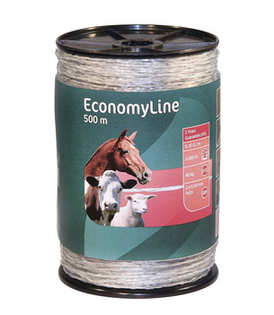 Plecionka ogrodzeniowa ECONOMY, 500 m, przezroczysta, Kerbl