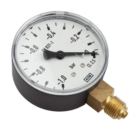 Wakuometr WIKA, Ø 63 mm (mały), gwint 1/4