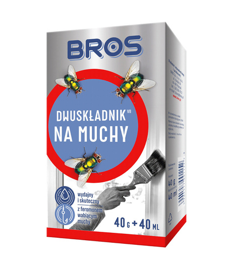 Preparat na muchy Bros - dwuskładnik