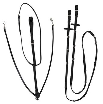 Wodze Thiedermann, czarny, roz. Full, Covalliero