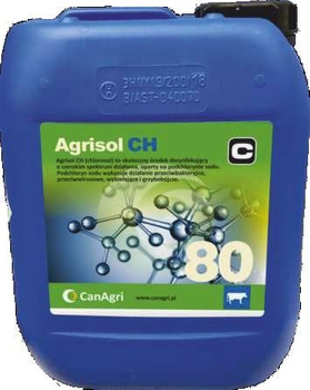 Preparat do dezynfekcji Agrisol CH (chlorosol), koncentrat, 4 kg, Can Agri