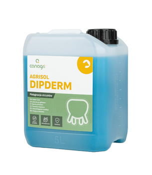 Preparat do dipingu Agrisol DipDerm 73, z chlorheksydyną, 5 kg, Canagri