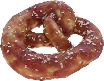 Precel z surowej skóry, z kaczką, 10x10 cm, 75 g, Kerbl