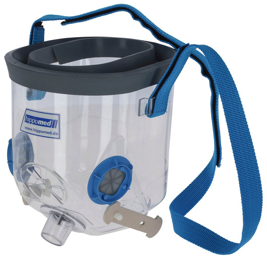 Maska inhalacyjna z akcesoriami do AirOne Flex dla koni gorącokrwistych