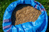 Worek polipropylenowy 65x105 cm, niebieski, 50 kg