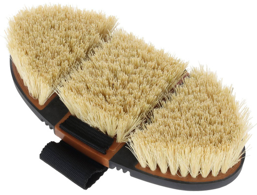 Szczotka Flex NaturBristles 2K, brązowy/czarny, 18,5 cm, Covalliero