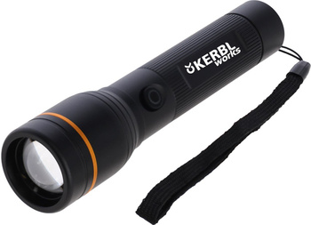 Latarka akumulatorowa LED ProFire, z kablem USB, 1800 lm, Kerbl