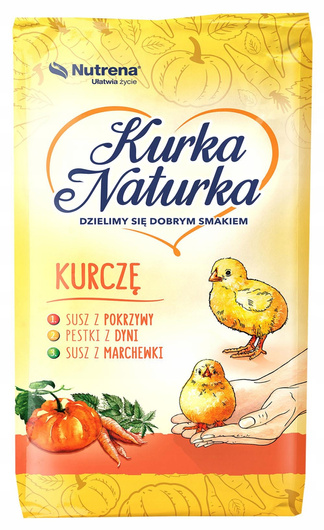 Karma dla kur Kurka Naturka Kurczę 10 kg Kruszonka