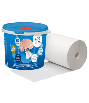 Papier do mycia i pielęgnacji wymion 800 szt