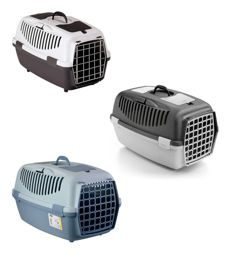 Transporter Gulliver 3 z metalowymi drzwiczkami, 61 x 40 x 38 cm, różne kolory, 12 kg, Stefanplast