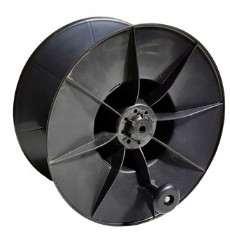 Szpula do zwijaka z blokadą SUPER, czarny. Kerbl