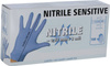 Rękawice nitrylowe Nitrile Sensitive, różne rozmiary (od S do XL), niebieskie, 100 szt, Kerbl