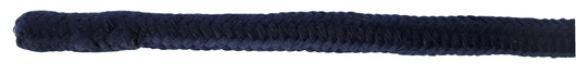 Uwiąz dla konia bawełniany, zwykły karabińczyk, granatowy, 200 cm, Covalliero