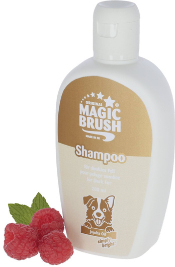 Szampon dla psa, do ciemnej sierści, 200 ml, malinowy, MagicBrush