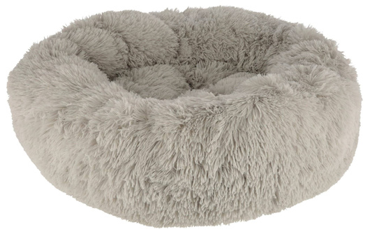 Legowisko dla psa Fluffy, jasnoszare, 18 cm Ø 60 cm, Kerbl