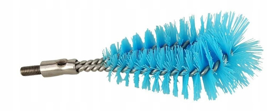 Zapasowa część myjąca szczotki podwójnej, kołnierzowa, 10 cm