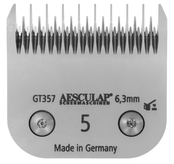 Ostrze do maszynki do strzyżenia, system SnapOn, nr 5, 6,3 mm, Aesculap