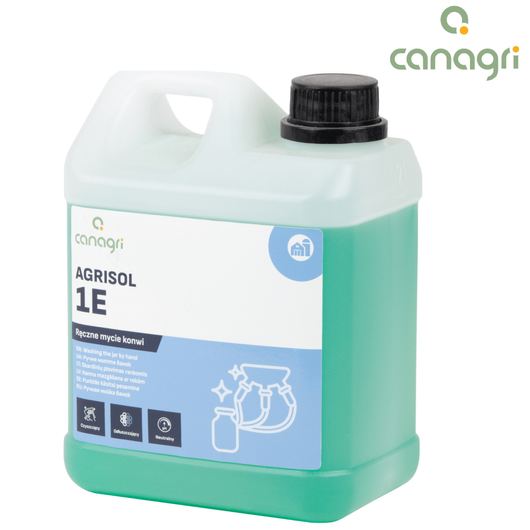 Preparat do ręcznego mycia konwi Agrisol 1 E 78, 2 kg, Canagri