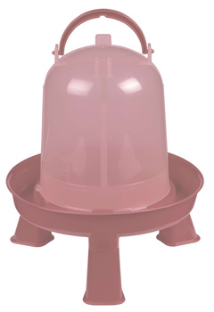 Poidło dla drobiu, z nóżkami, 3 l, różowe, Kerbl