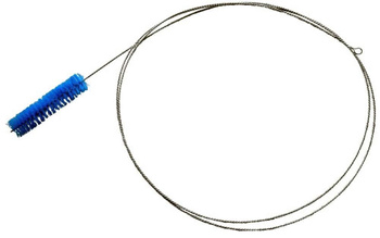 Szczotka do przewodów transportowych, śr. 50 mm, 5 m, niebieski