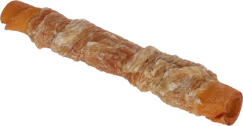 Rolka z surowej skóry, z kurczakiem, 12 cm, 30 g, Kerbl