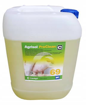 Płyn do mycia wymion Agrisol PreClean 69, 20 kg, Canagri