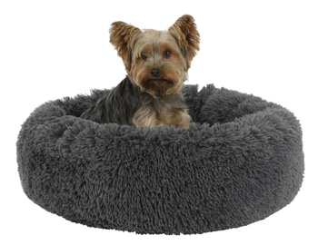 Legowisko dla psa Fluffy, ciemnoszare, 19 cm Ø 76 cm, Kerbl