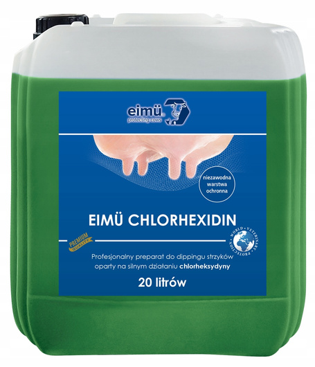 Preparat do dipingu Eimü Chlorhexidin Dip 20 L