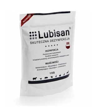 Preparat do suchej dezynfekcji Lubisan 1kg
