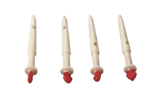 Sztyfty jednorazowe do rozszerzania strzyków,  4,5 cm, 10 szt., Kerbl