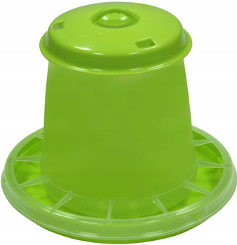 Karmidło automatyczne dla drobiu, zielone, 5,25 l, 3,5 kg, Novital