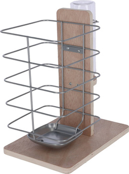 Stojak na butelkę i siano dla gryzoni, 22,5 x 15,5 x 27 cm, Kerbl