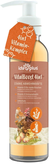 Witaminowy koncentrat dla drobiu, VitalBoost, 4w1, 200 ml