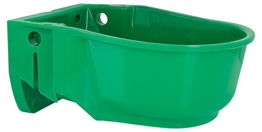 Misa z tworzywa sztucznego do poidła podgrzewanego, zielony, SH30, Kerbl