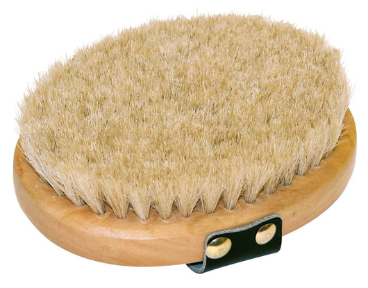 Szczotka dla konia Brush&Co, ze szlufką, miękka, 13 cm, Covalliero