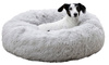 Legowisko dla psa Fluffy, jasnoszare, 18 cm Ø 60 cm, Kerbl