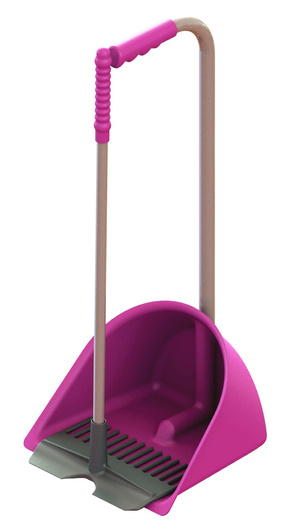 Zestaw do sprzątania w stajni Mistboy, różowy, 60 cm, Kerbl