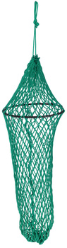 Siatka na siano dla konia z pierścieniem, zielony, oczko 4,5 cm, 120 cm