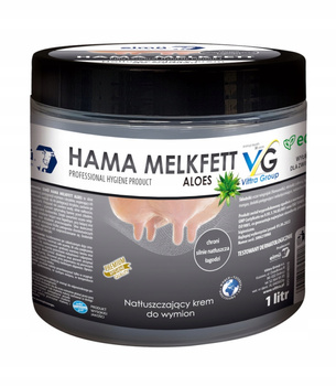 Krem do wymion Eimü Hama Melkfett Aloes 1 L