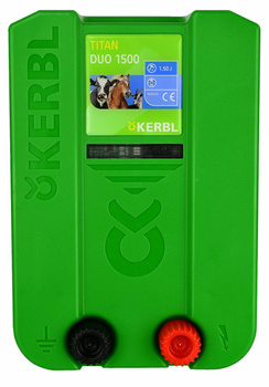 Elektryzator uniwersalny TITAN DUO 1500, dla koni, bydła, 1,5 J, Kerbl