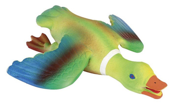 Zabawka  dla psa, lateksowa kaczka, piszcząca, 21 cm, Kerbl