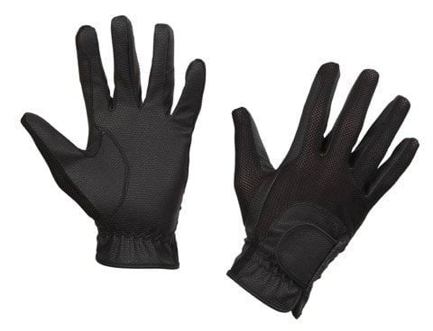 Rękawiczki jeździeckie SummerTech, czarne, różne rozmiary (od XS do XL), Covalliero