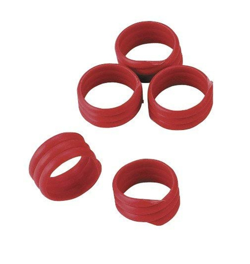Opaska spiralna dla drobiu, 16 mm, różne kolory, 20 szt., Kerbl