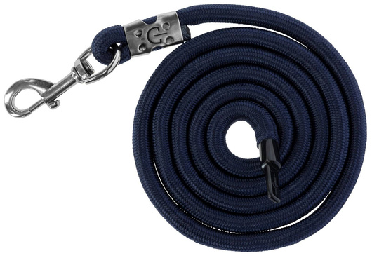 Uwiąz dla konia Dexter, zwykły karabińczyk, niebieski, 200 cm, Covalliero