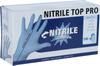 Rękawice nitrylowe Nitrile Top Pro, rozmiary S - XXL, niebieskie, 100 szt., Kerbl