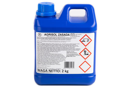 Zasadowy preparat myjąco - dezynfekujący Agrisol Zasada, 2 kg, Canagri