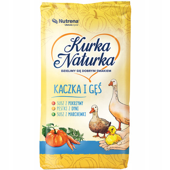 Karma Pasza Kurka Naturka kaczka i gęś 25 kg