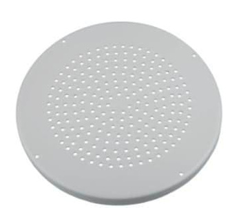 Wkład rzadki cedzidła aluminiowego dużego, otwory Ø 4 mm, 212 otworów