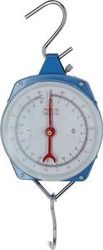 Waga zegarowa do paszy, max 10 kg, niebieska, Kerbl