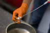 Rękawice nitrylowe Nitrile X-Grip 240 mm, rozmiar M - XXL, pomarańczowe, 50 szt., Kerbl